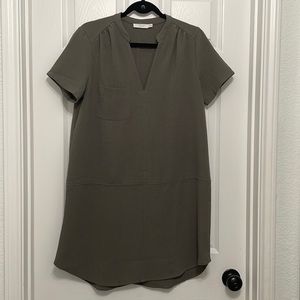 Lush, sheath dress, army green, size‎ medium,